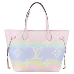 Louis Vuitton 2020 Neverfall MM Escale Monogram Coated Canvas Tote Bag 