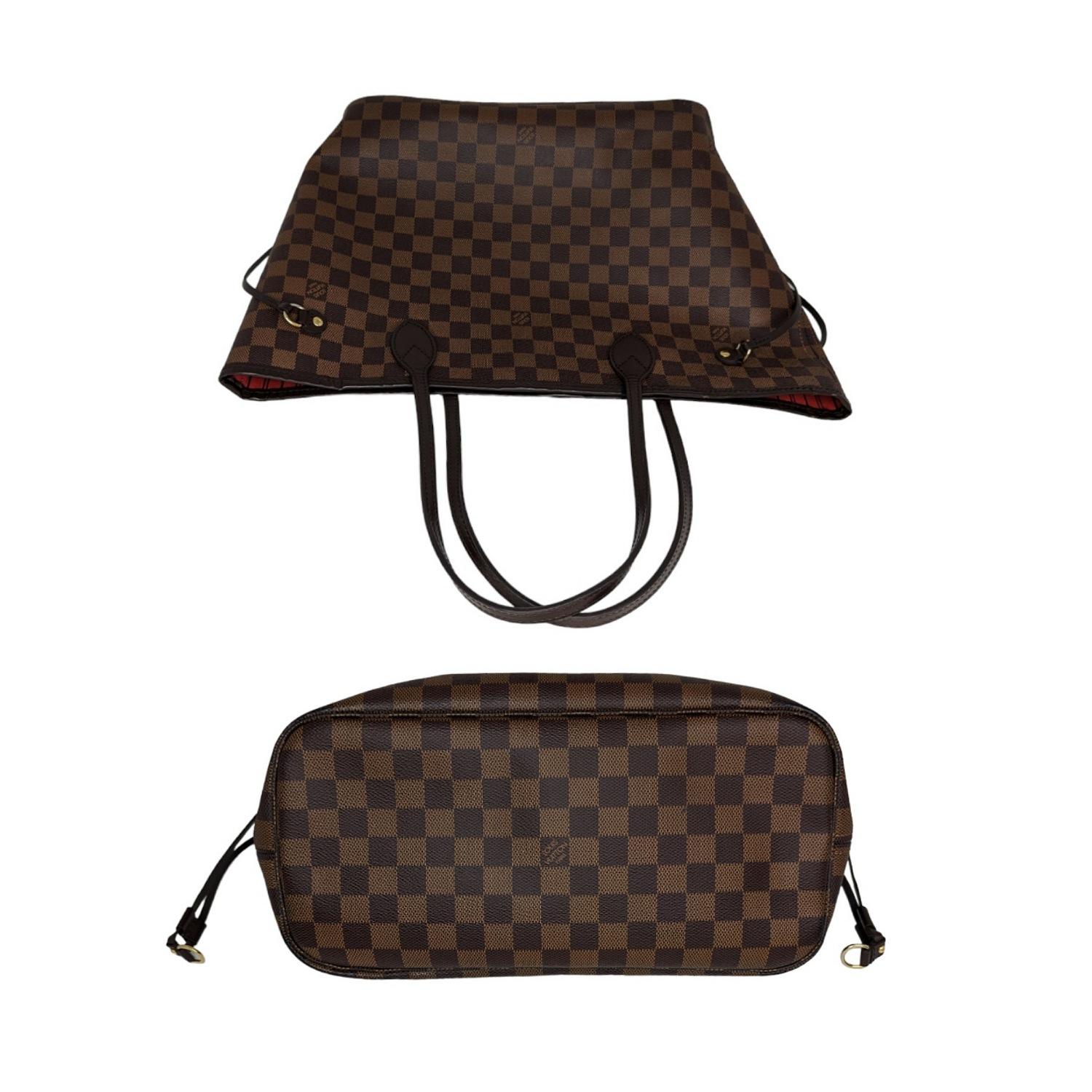 Louis Vuitton 2020 Neverfull Damier Ebene MM Tote In Good Condition In Scottsdale, AZ
