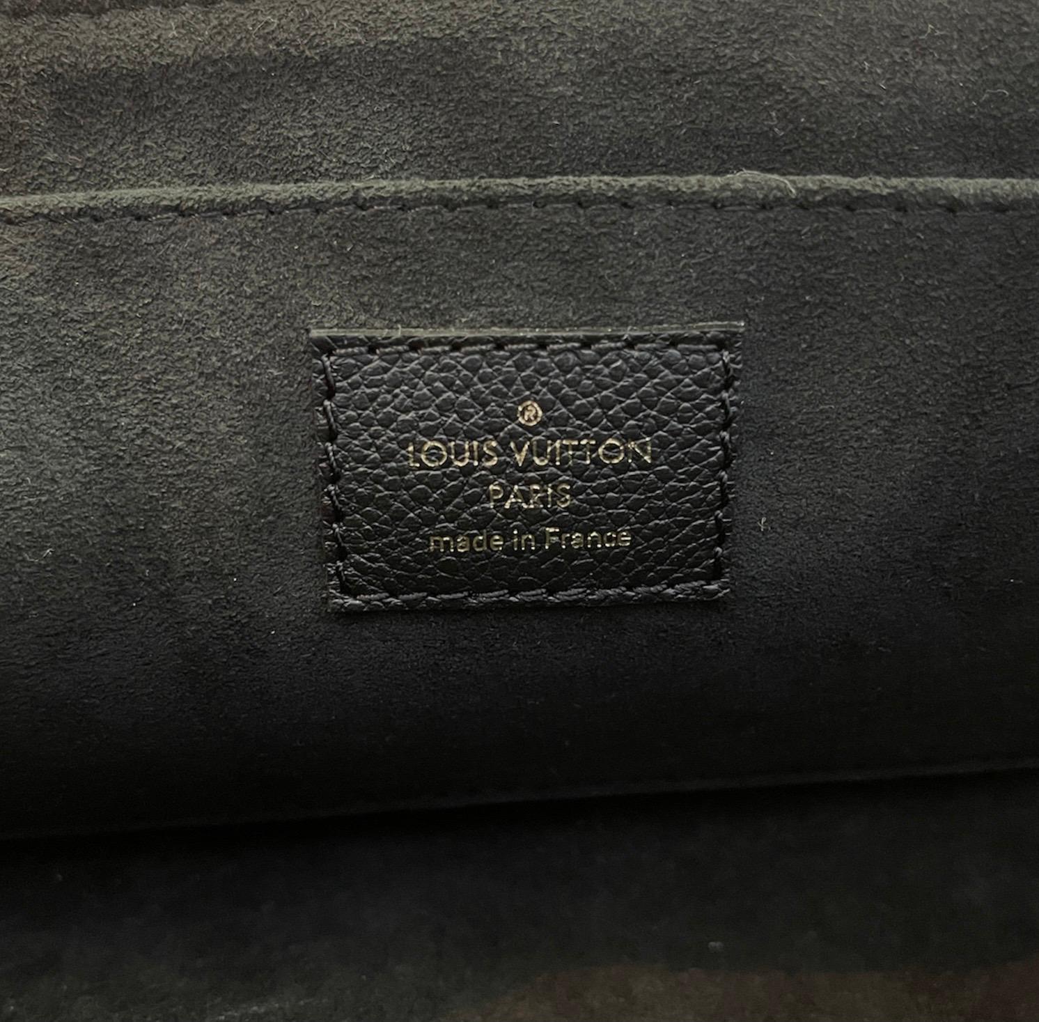 Louis Vuitton 2021 Black/Beige Empreinte Leather Monogram Giant Favorite MM Bag 2