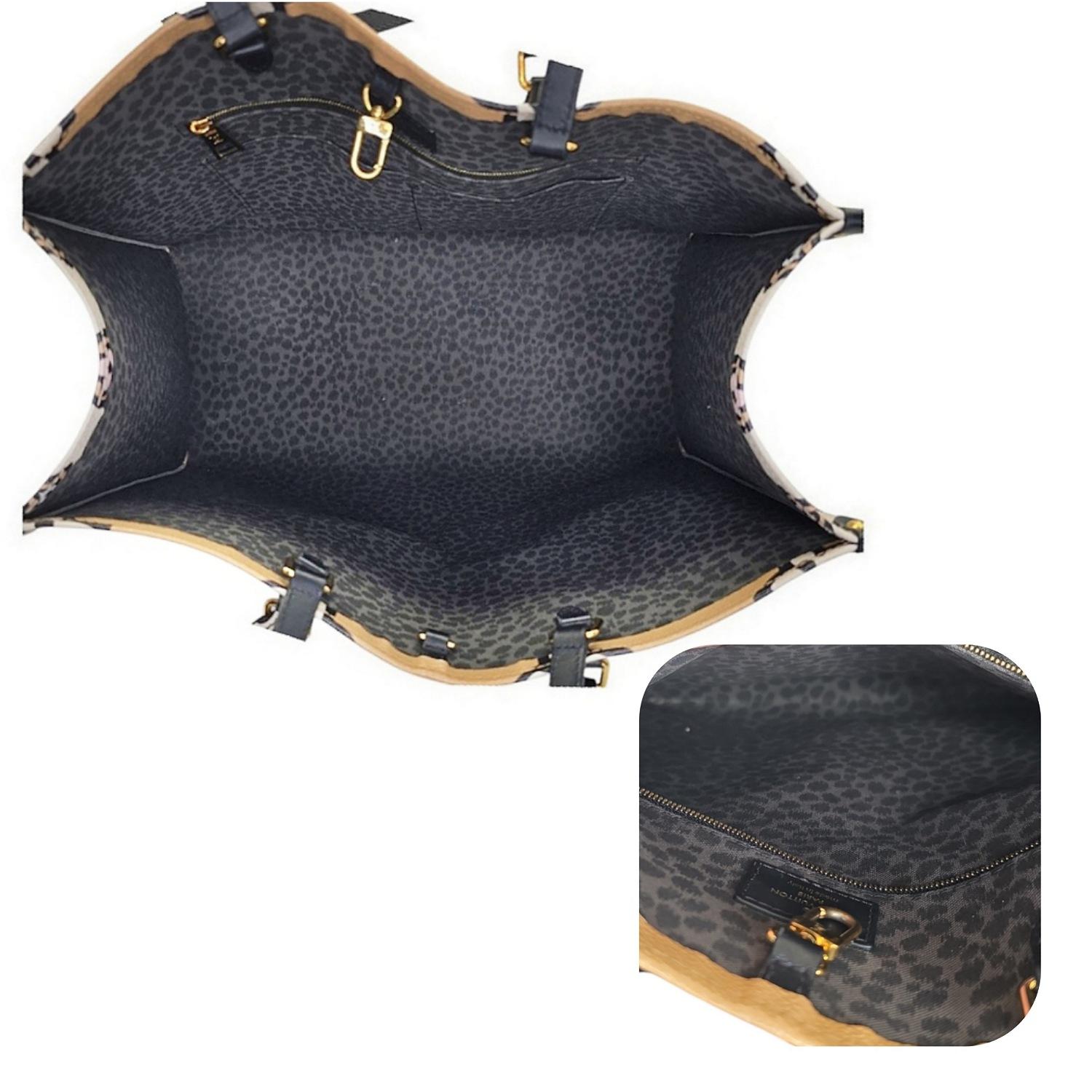 Louis Vuitton 2021 Monogram Giant Wild At Heart Arizona Onthego GM For Sale 3