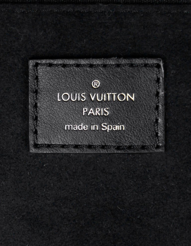 Louis Vuitton 2022 Black Empreinte Leather Monogram Giant