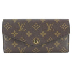 Louis Vuitton 2022 Monogram Sarah Wallet Flap 2LVJ1214