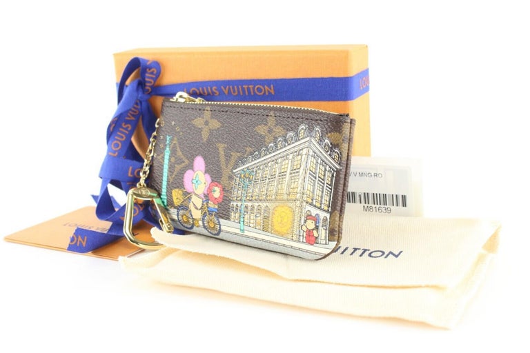 Louis Vuitton, Accessories, Louis Vuitton Vivienne Cles Pochette Keychain  Fob Ring Wallet Purse Limited