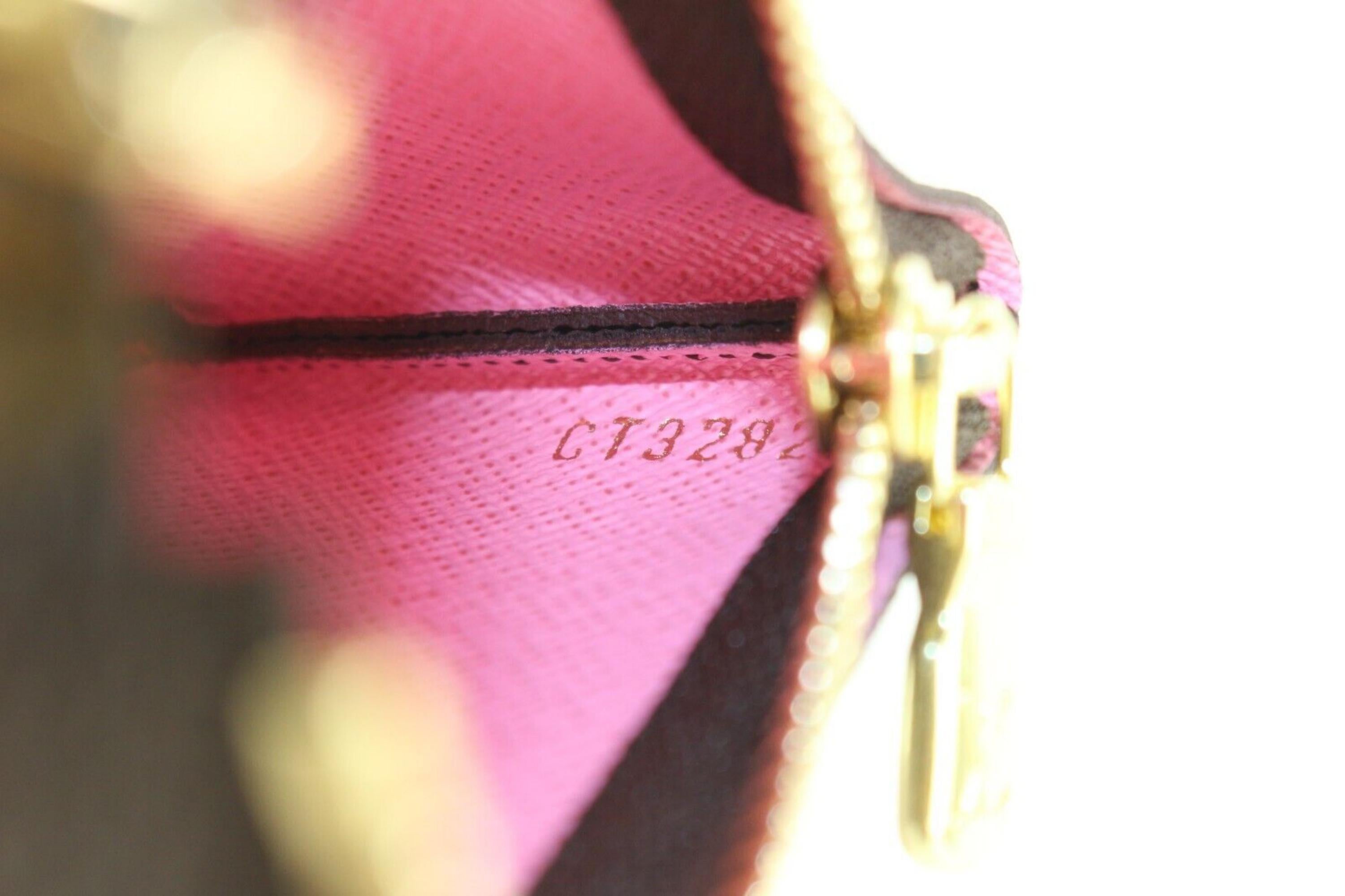 Louis Vuitton 2023 Holiday Vivienne Key Pouch Pochette Cles 4LVJ1031 In New Condition In Dix hills, NY