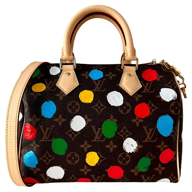 Louis Vuitton 2023 LV x YK Kusama Dots Speedy Bandouliere 35 Bag For Sale  at 1stDibs