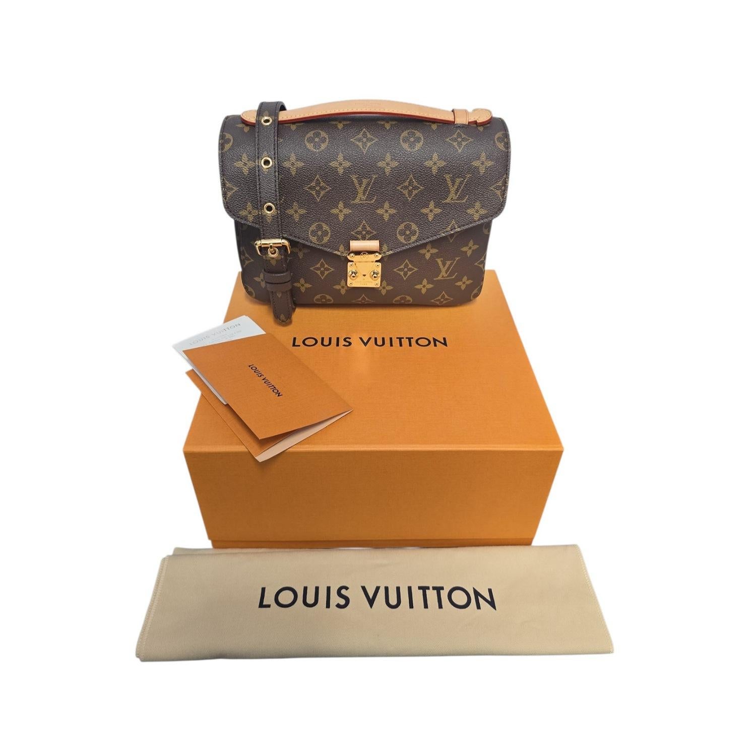 Louis Vuitton 2023 Monogram Metis Pochette Messenger Bag im Angebot 7