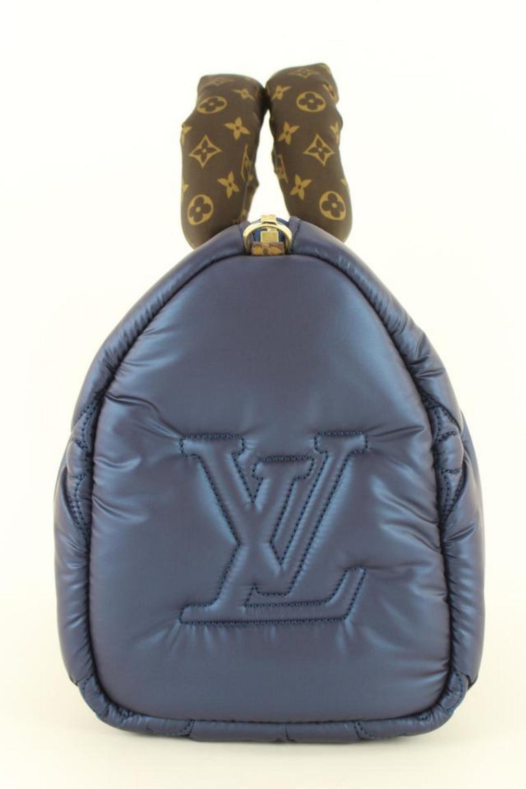 Louis Vuitton LV Speedy 25 pillow blue shoulder bag Synthetic ref