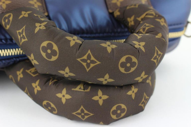Louis Vuitton 2023 Navy Monogram Puffer Pillow Speedy 25
