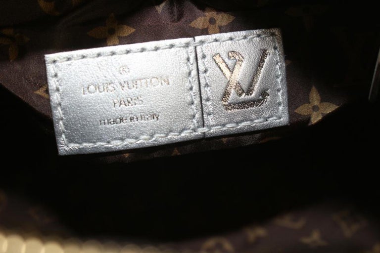 Louis Vuitton 2023 Silver Monogram Puffer Pillow Bumbag 8JLV105 at 1stDibs