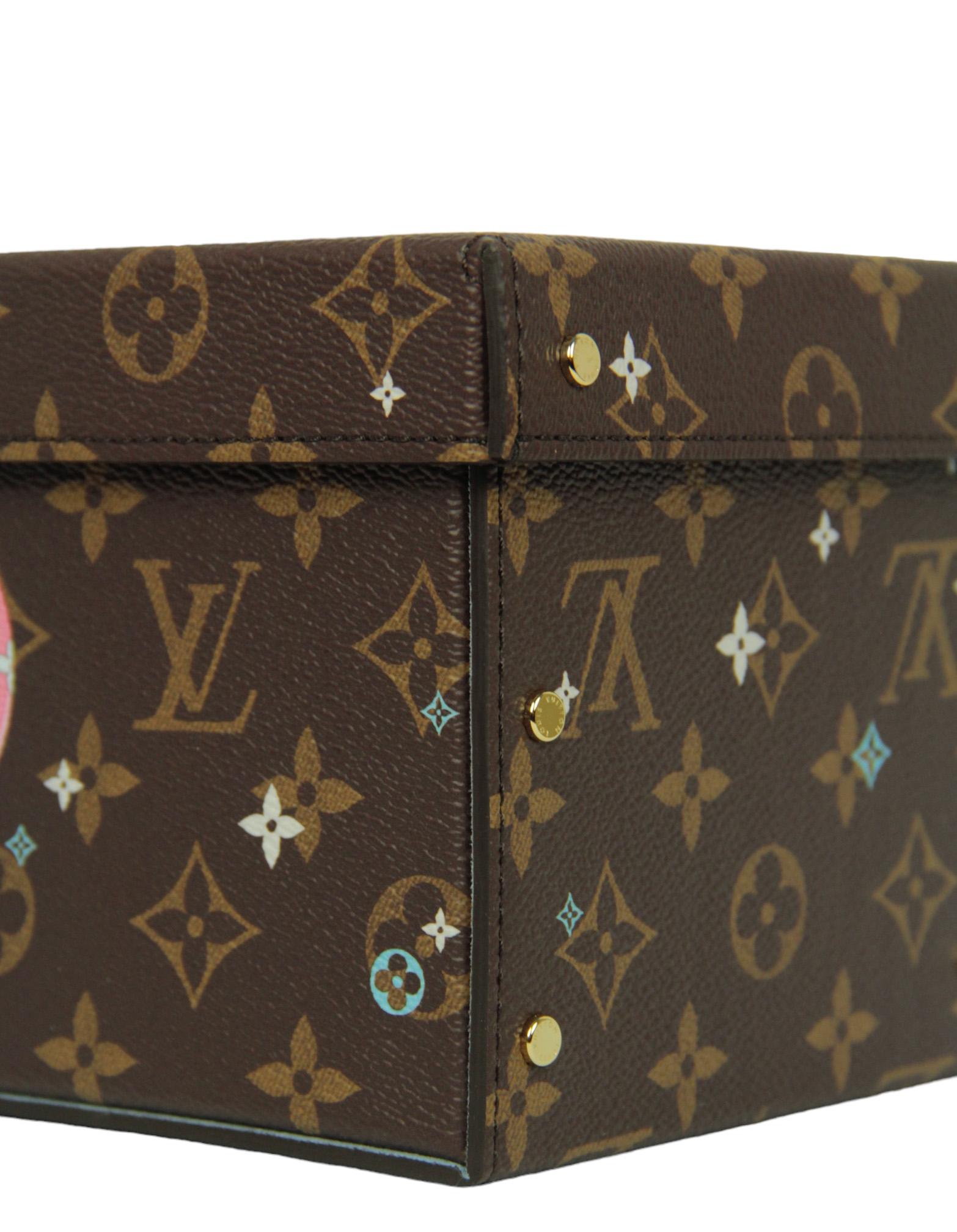 Louis Vuitton 2024 Monogramm Vivienne Ballon Karton Display Box (Schwarz)