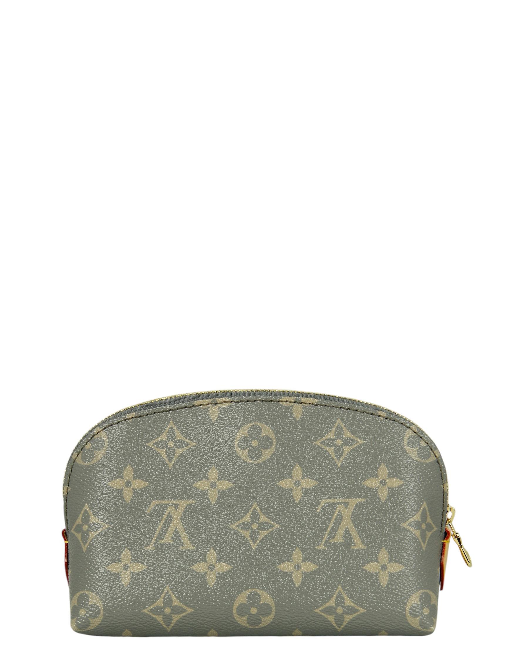 Women's or Men's Louis Vuitton 2024 Trianon Gray Monogram Cosmetic Pouch Bag