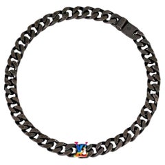 Louis Vuitton 2054 LV Regenbogen - Virgil Abloh Ltd Edition Ruthenium Halskette
