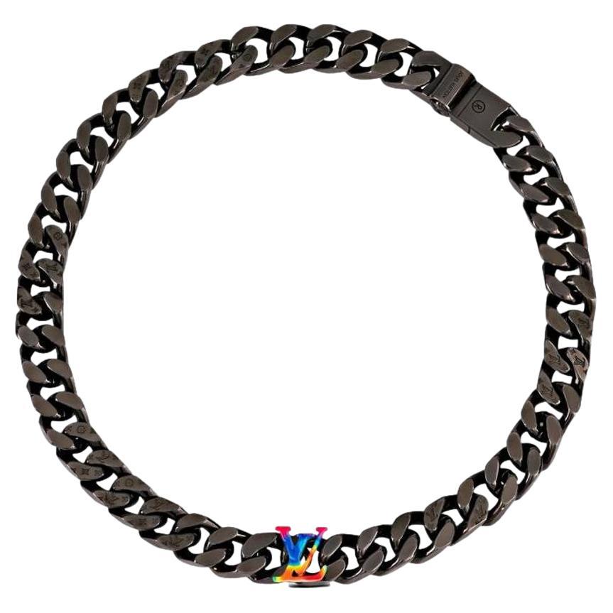 Louis Vuitton 2054 Chain Link Bracelet - Ruthenium-Plated Link, Bracelets -  LOU582793