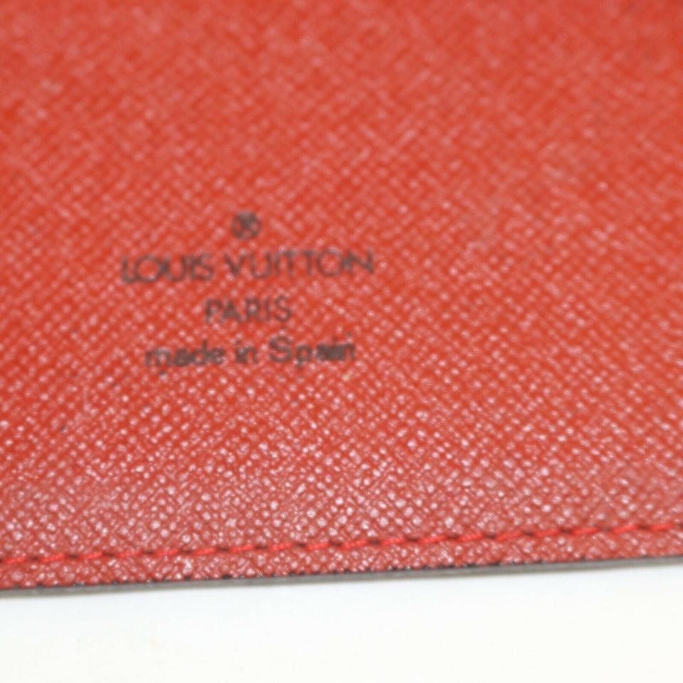 Louis Vuitton 20th Anniversary Damier Ebene CD Pouch Case Holder Clutch Bag 862 In Good Condition For Sale In Dix hills, NY