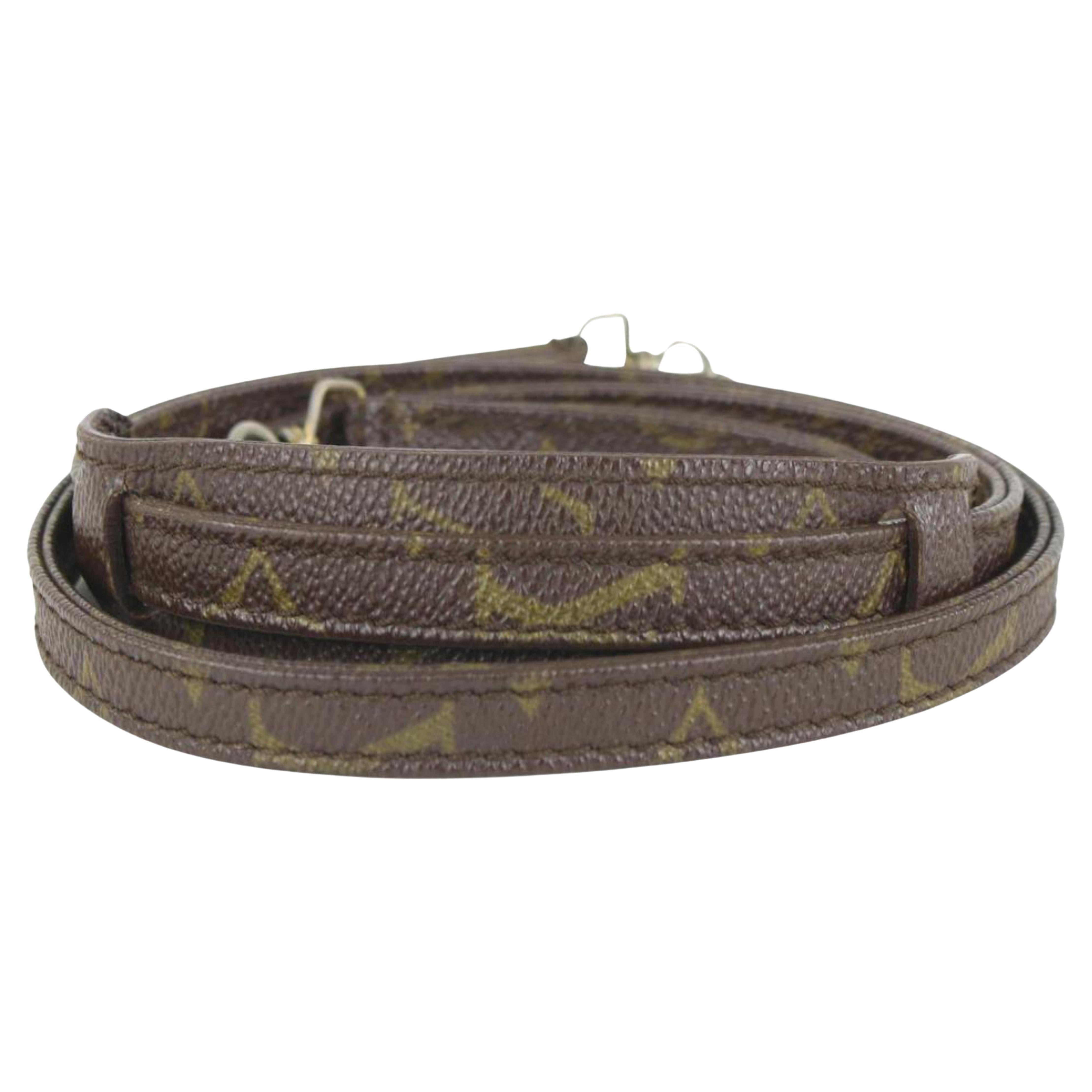 Louis Vuitton 21 Monogram Bandouliere Strap 1019lv15 For Sale at 1stDibs