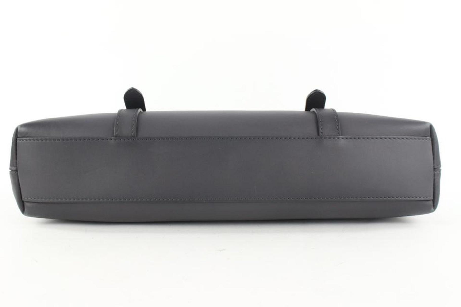 Louis Vuitton 21FW Ombre Charcoal Leather Cartable 93lv6 3