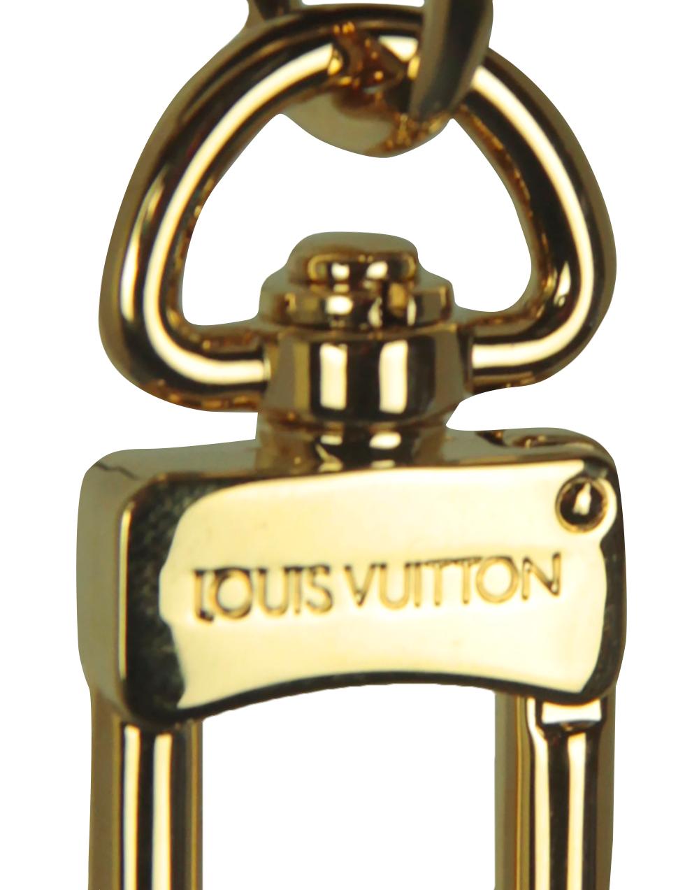 Louis Vuitton '22 Illustre Xmas Paris Monogram Bag Charm/ Key Holder In New Condition In New York, NY