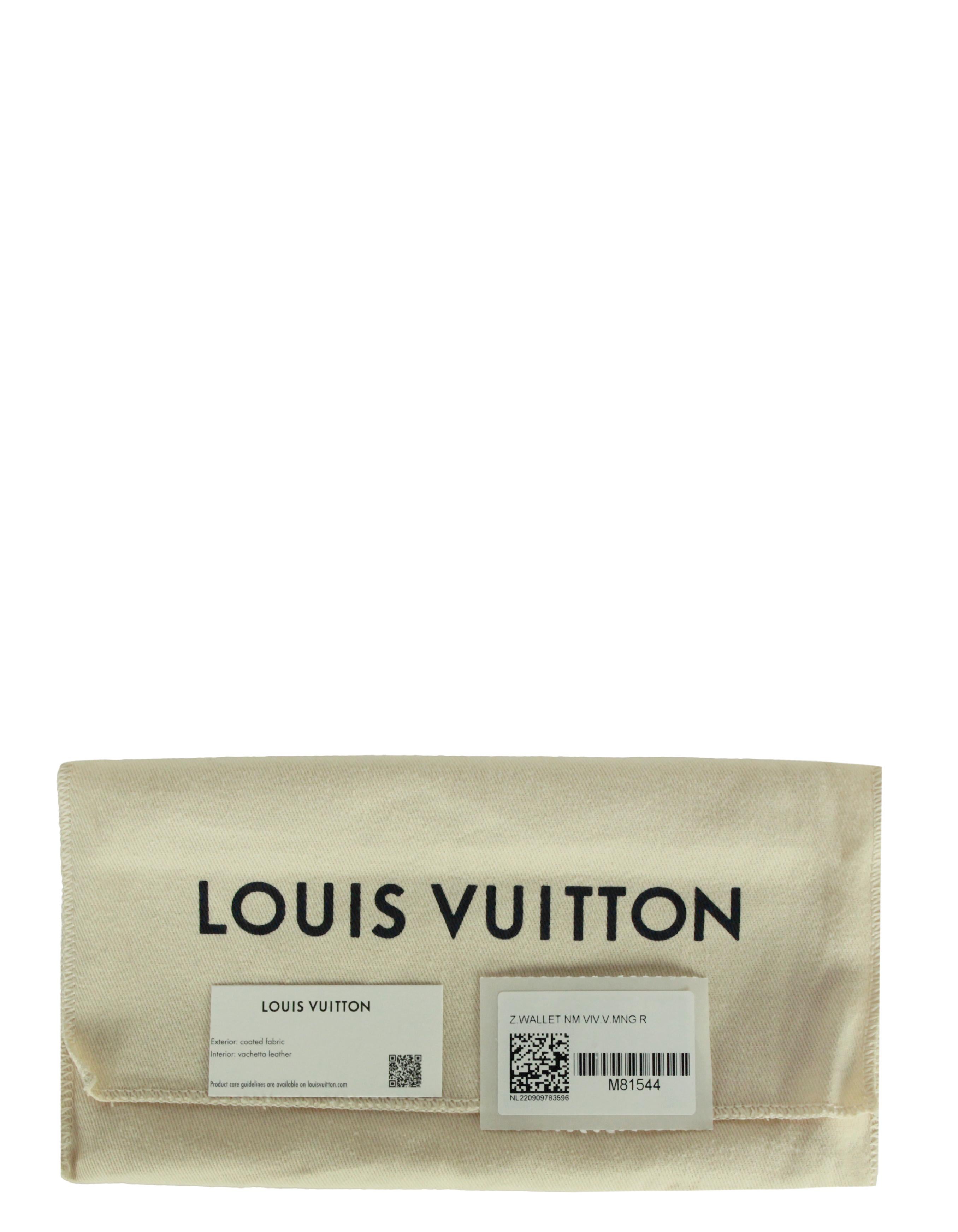 Louis Vuitton '22 Paris Vivienne Holiday Animation Monogram Zippy Wallet 3