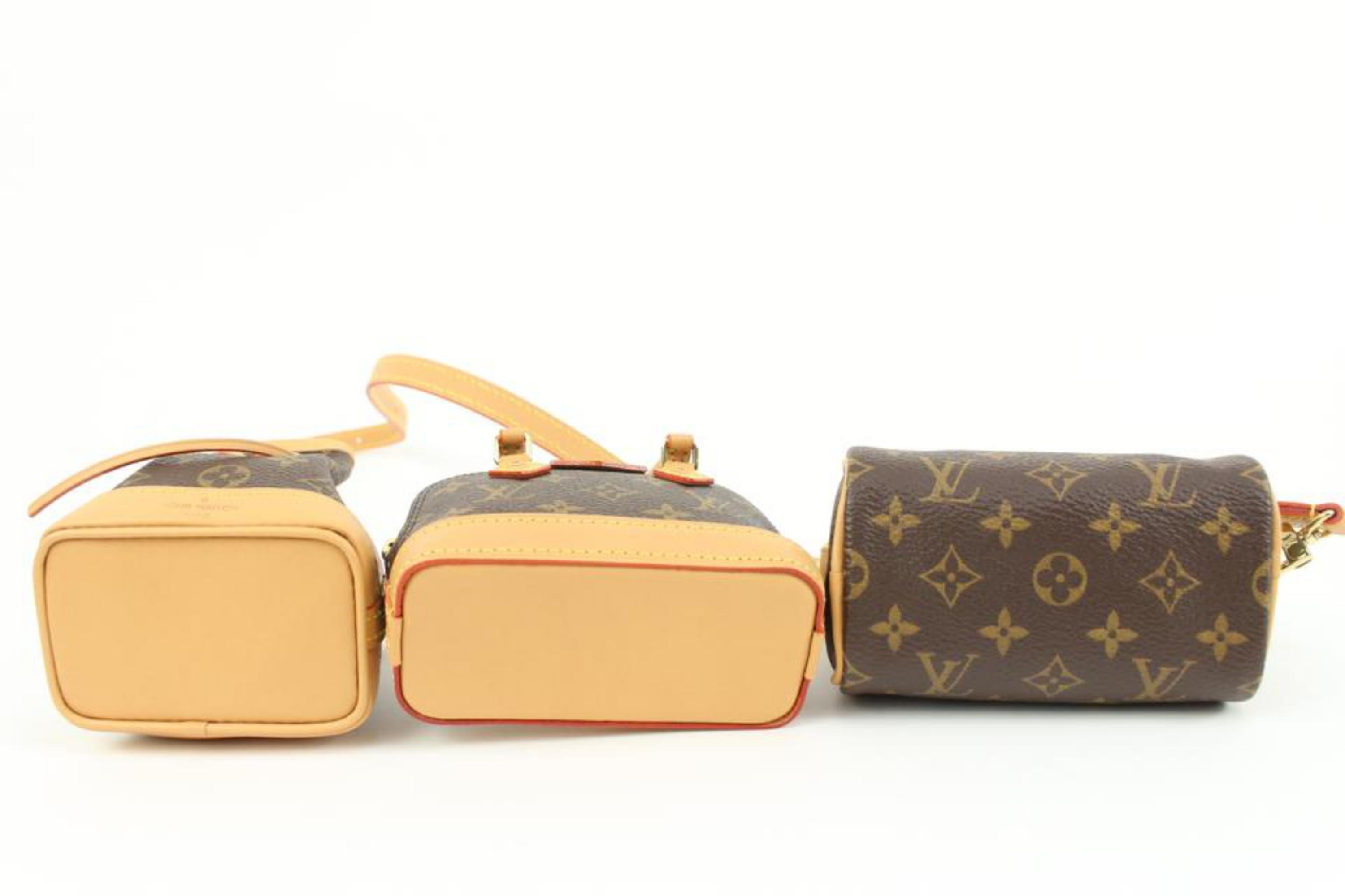 Louis Vuitton 22P Monogram Icones Trio Crossbody Mini Alma Speedy Noe 99lk323s 3