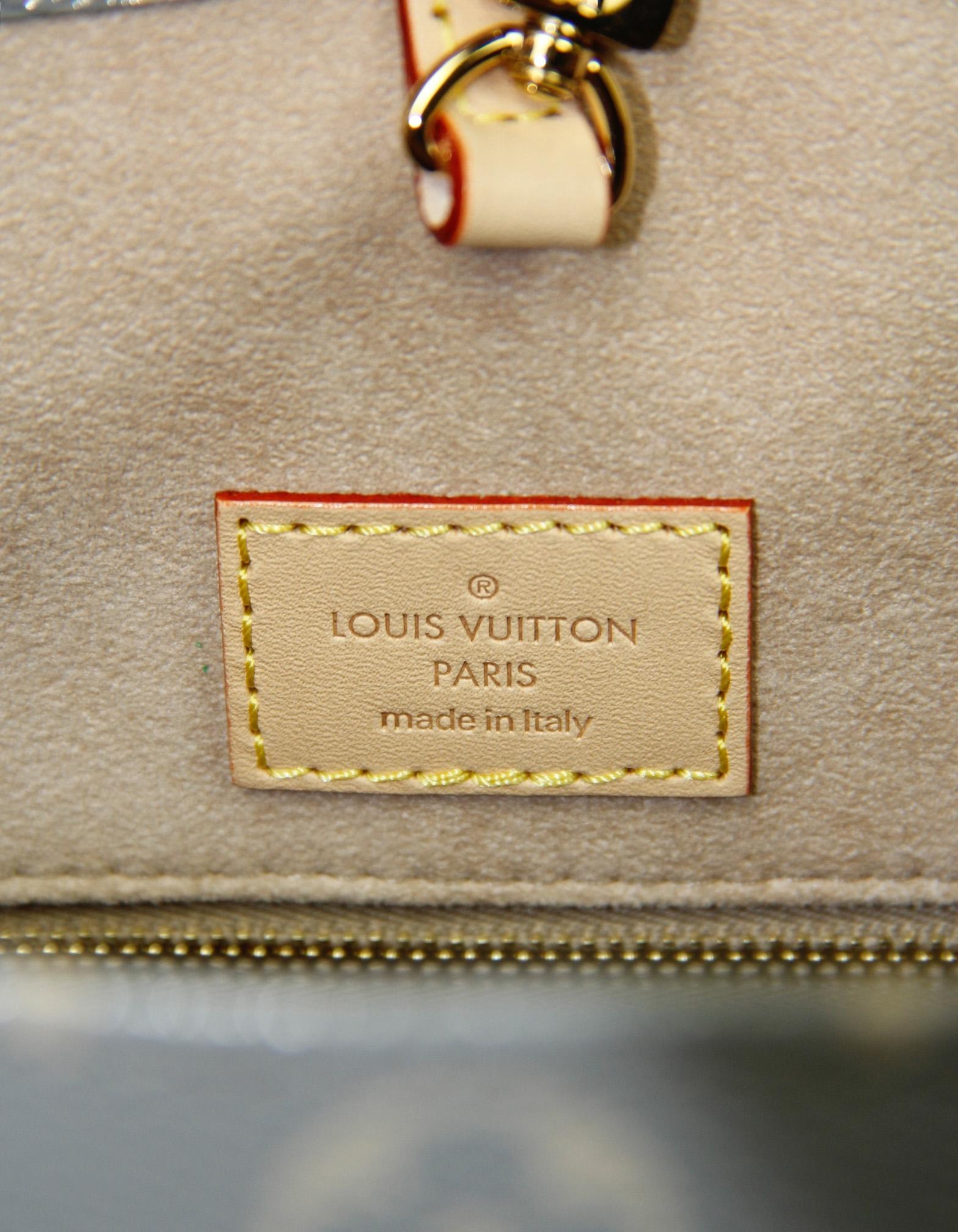 Louis Vuitton '24 Trianon Grau Monogramm OnTheGo MM Tragetasche 4
