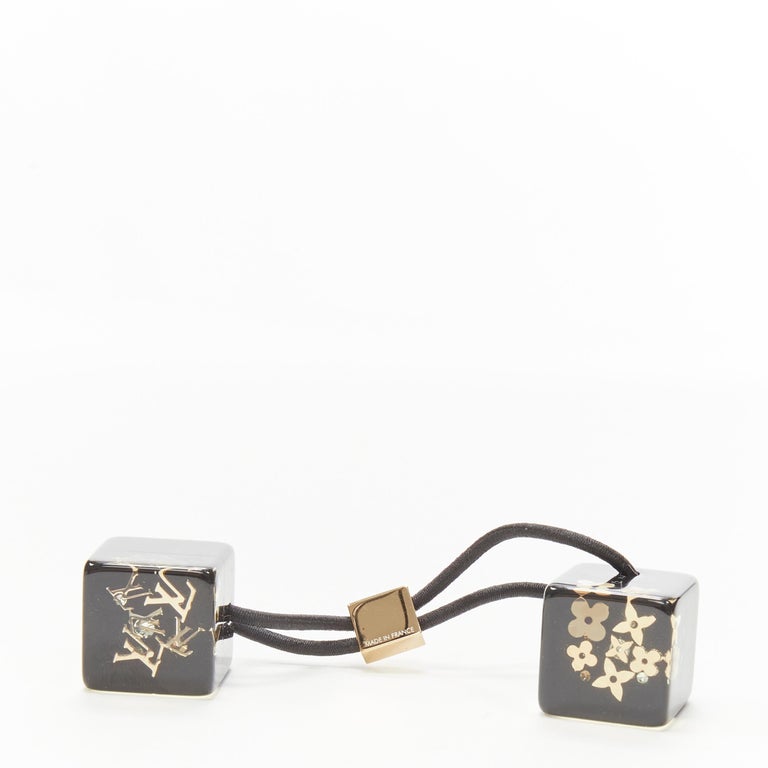 Louis Vuitton, Accessories, Louis Vuitton Crystal Monogram Hair Cubes