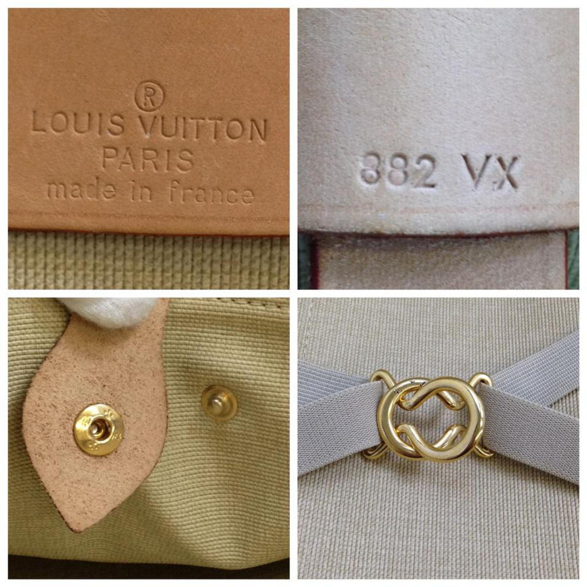 Louis Vuitton 3 Poches 55 169556 Monogram Canvas Weekend/Travel Bag For Sale 5