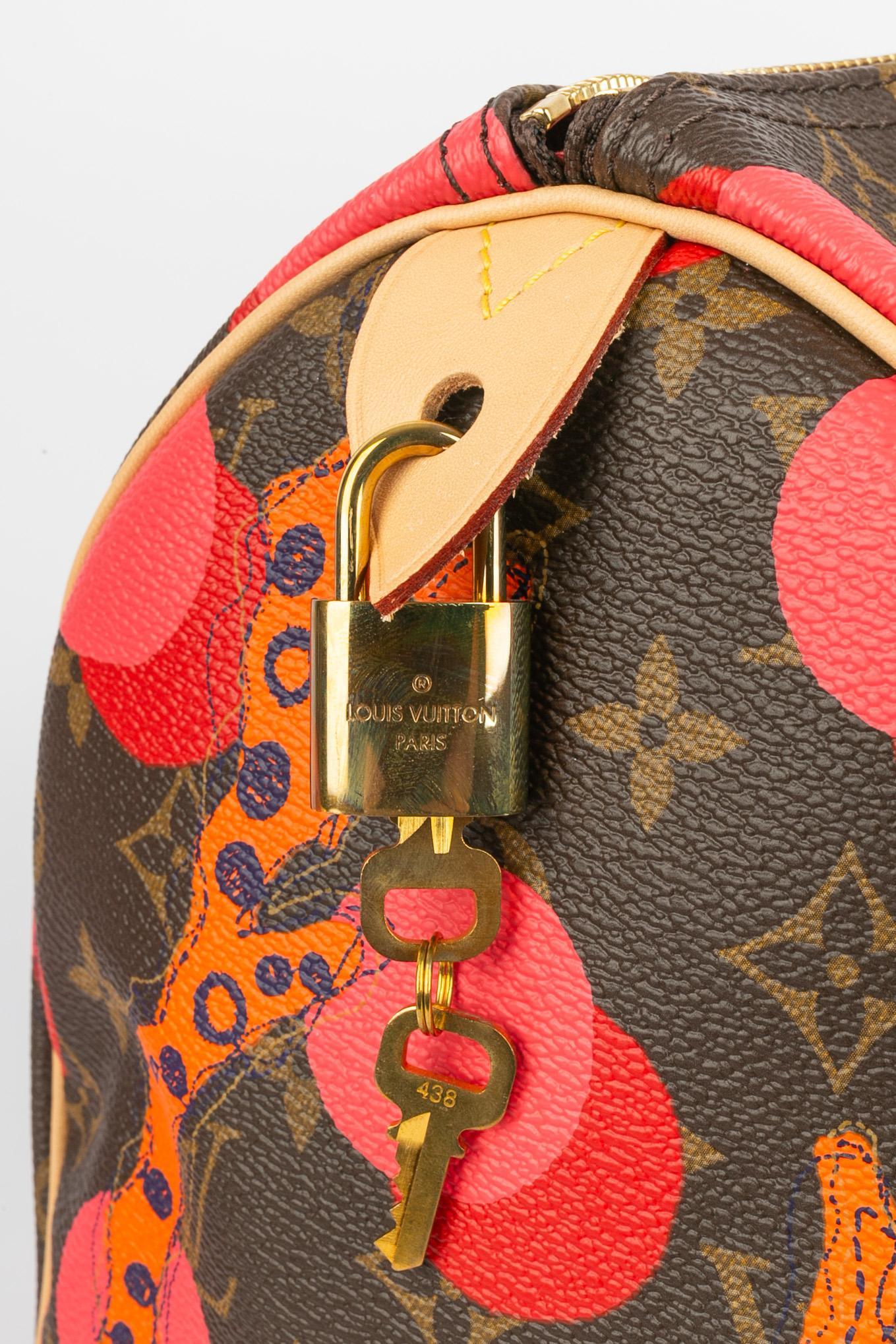Louis Vuitton 30 Ramages Speedy bag 2015 For Sale 4
