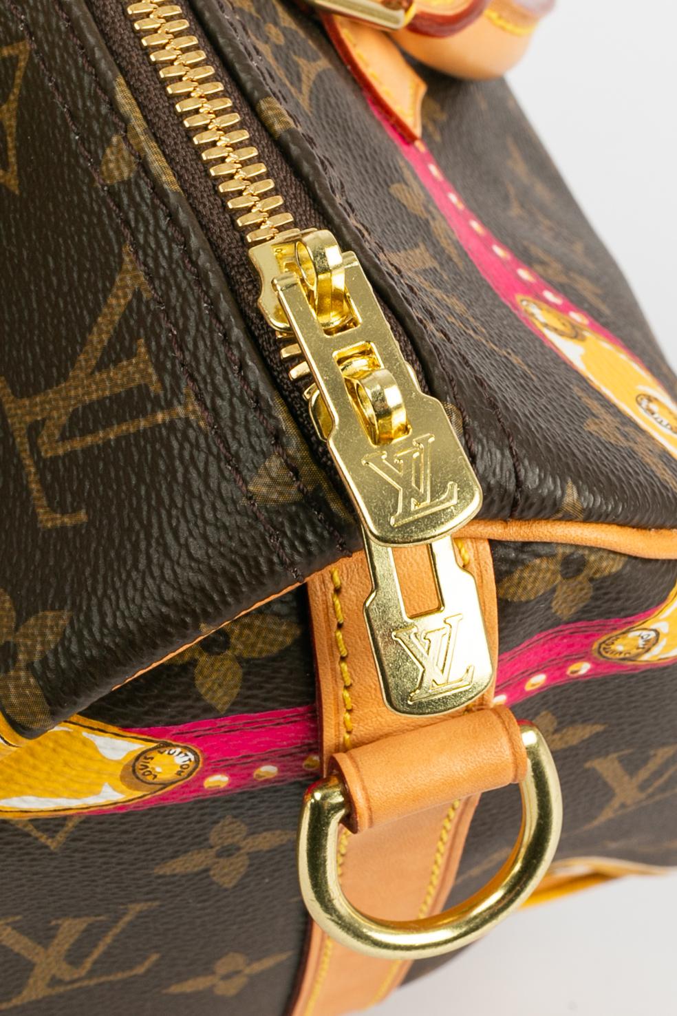 Louis Vuitton 30 Trunk Speedy bag 2018 limited edition For Sale 5
