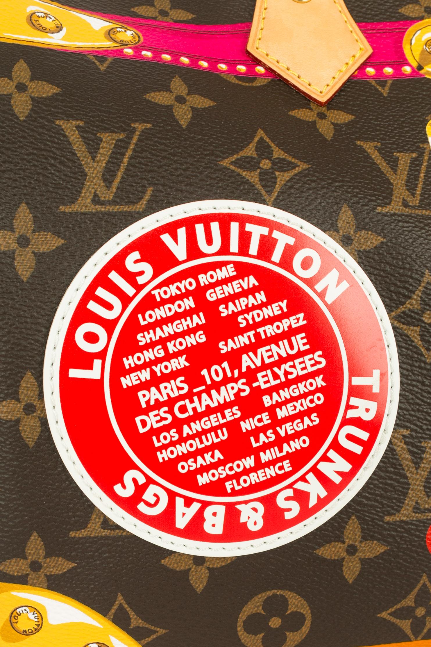 Louis Vuitton 30 Trunk Speedy bag 2018 limited edition For Sale 1