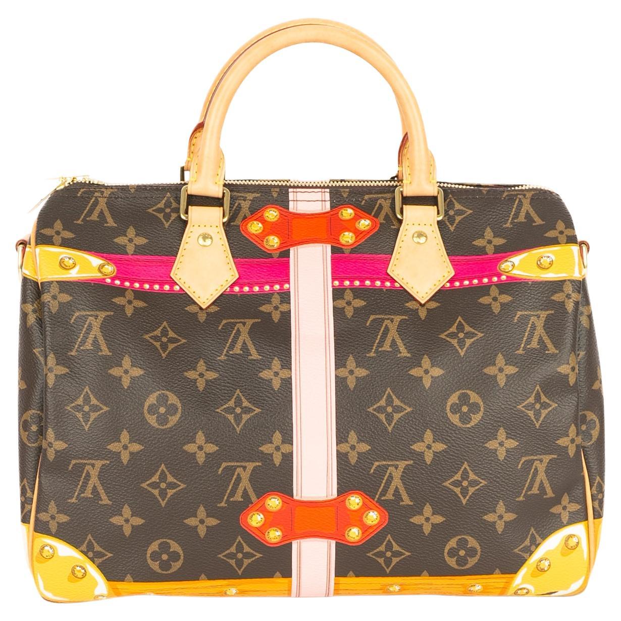 Louis Vuitton 30 Trunk Speedy bag 2018 limited edition For Sale