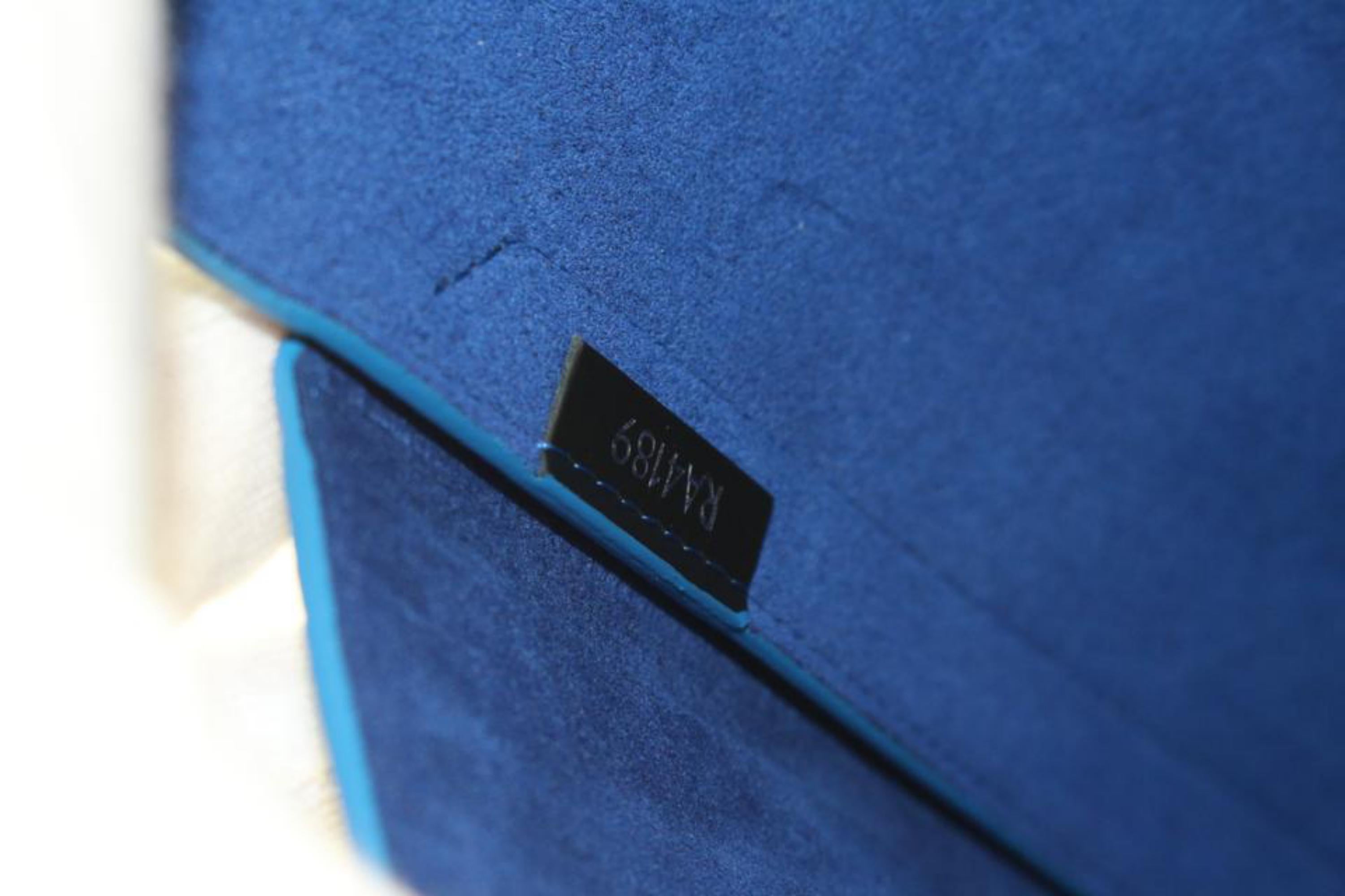 Louis Vuitton 3LVJ1025Virgil Abloh Multicolor Damier Graphite Pochette 3lvj1025 For Sale 5
