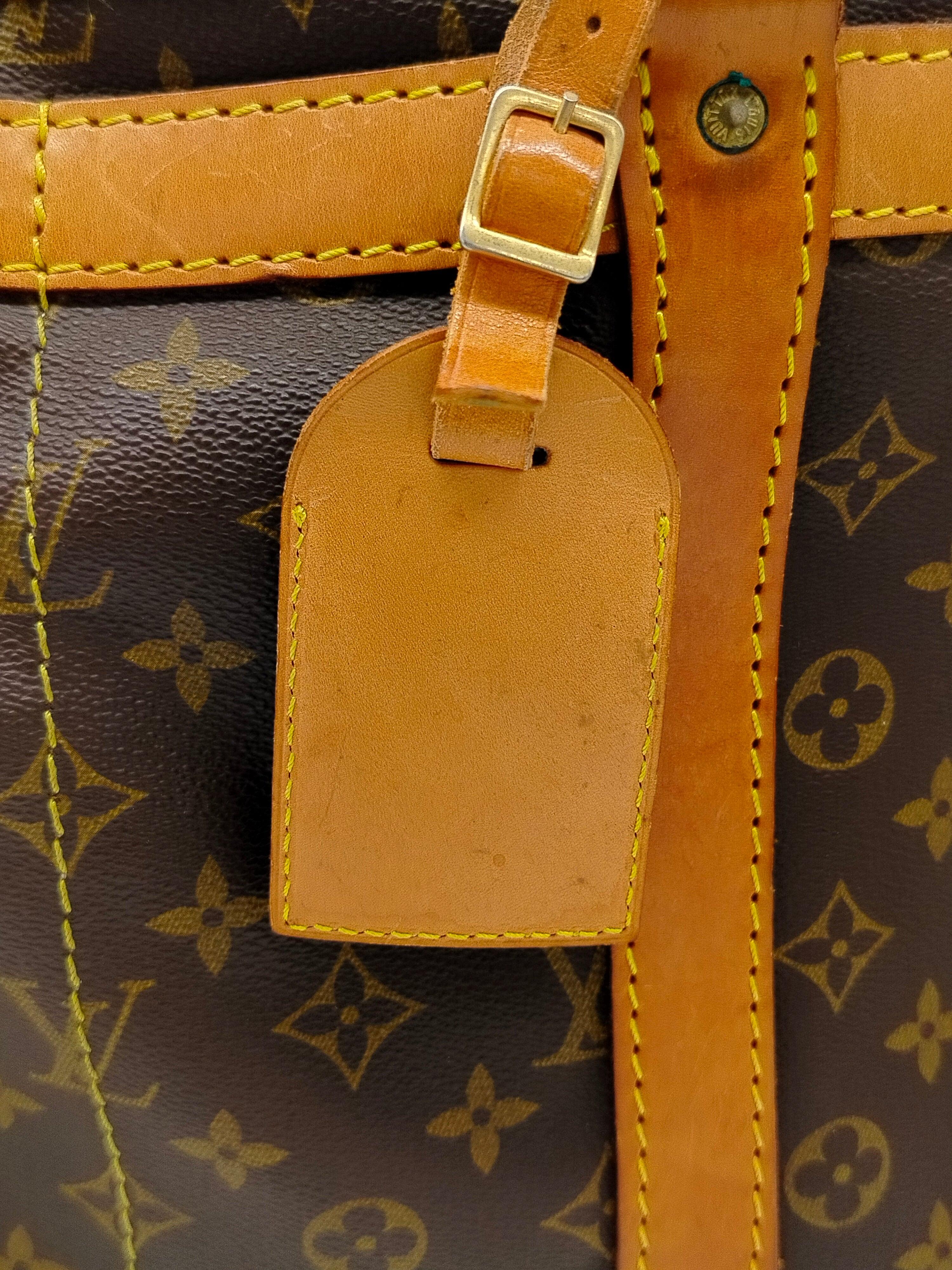 Louis Vuitton 50 Monogram Dog Carrier - '80s For Sale 4
