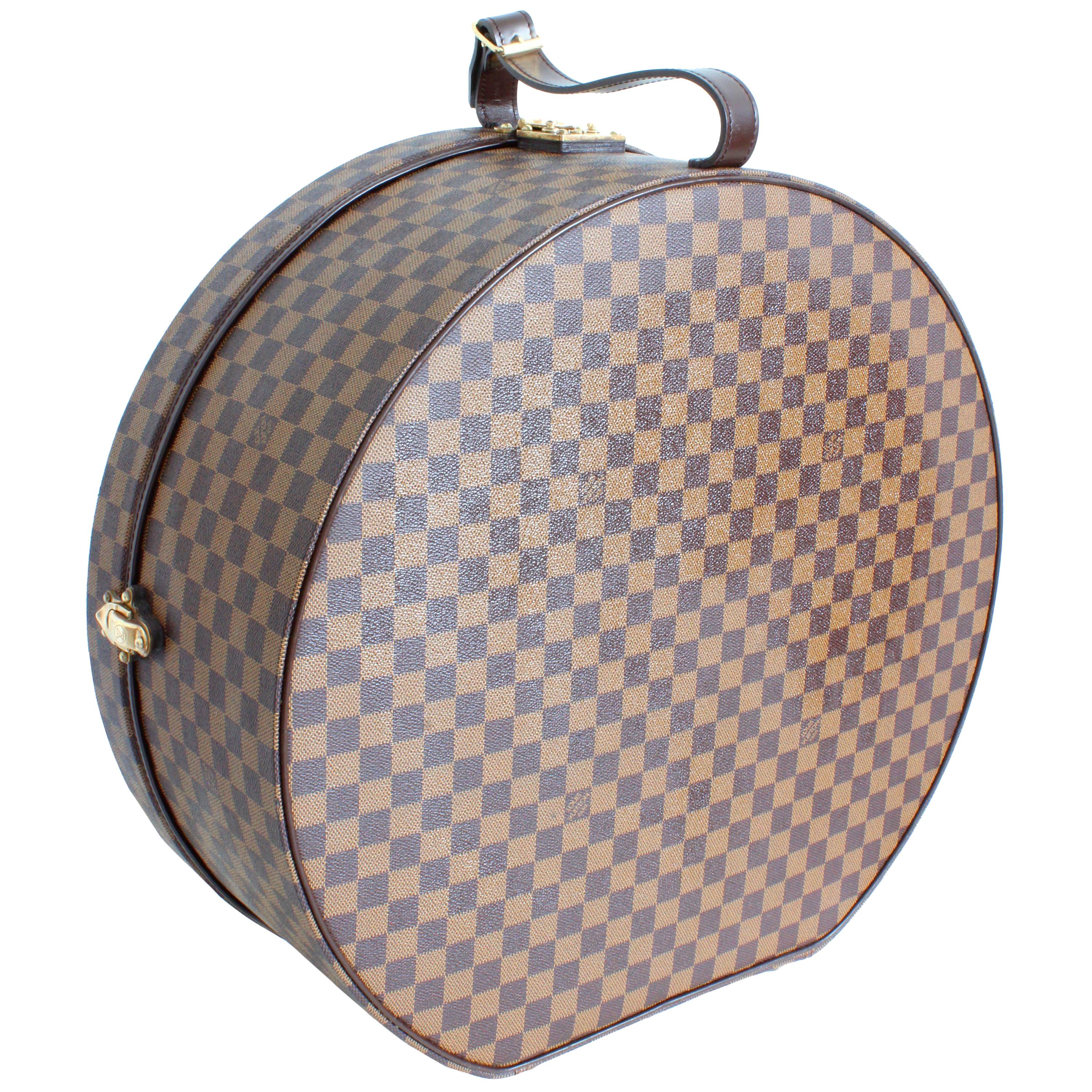 Louis Vuitton 50cm Boite Chapeaux Hat Canvas Luggage Rare at 1stDibs | louis vuitton hat box luggage, louis hat box, louis vuitton hat box 50