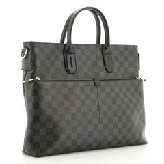 Louis Vuitton 7 Days A Week Handbag Damier Graphite