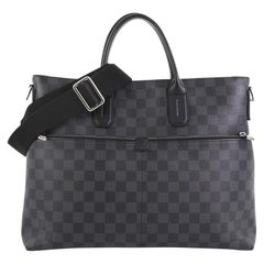 Louis Vuitton 7 Days A Week Handbag Damier Graphite