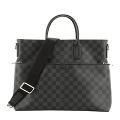 Louis Vuitton 7 Days A Week Handbag Damier Graphite