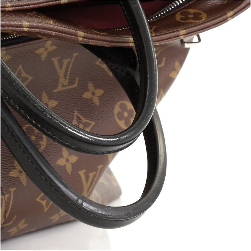 Women's Louis Vuitton 7 Days A Week Handbag Macassar Monogram Canvas
