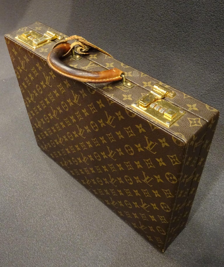 Louis Vuitton Vintage Attache Case Hard Case (5797)