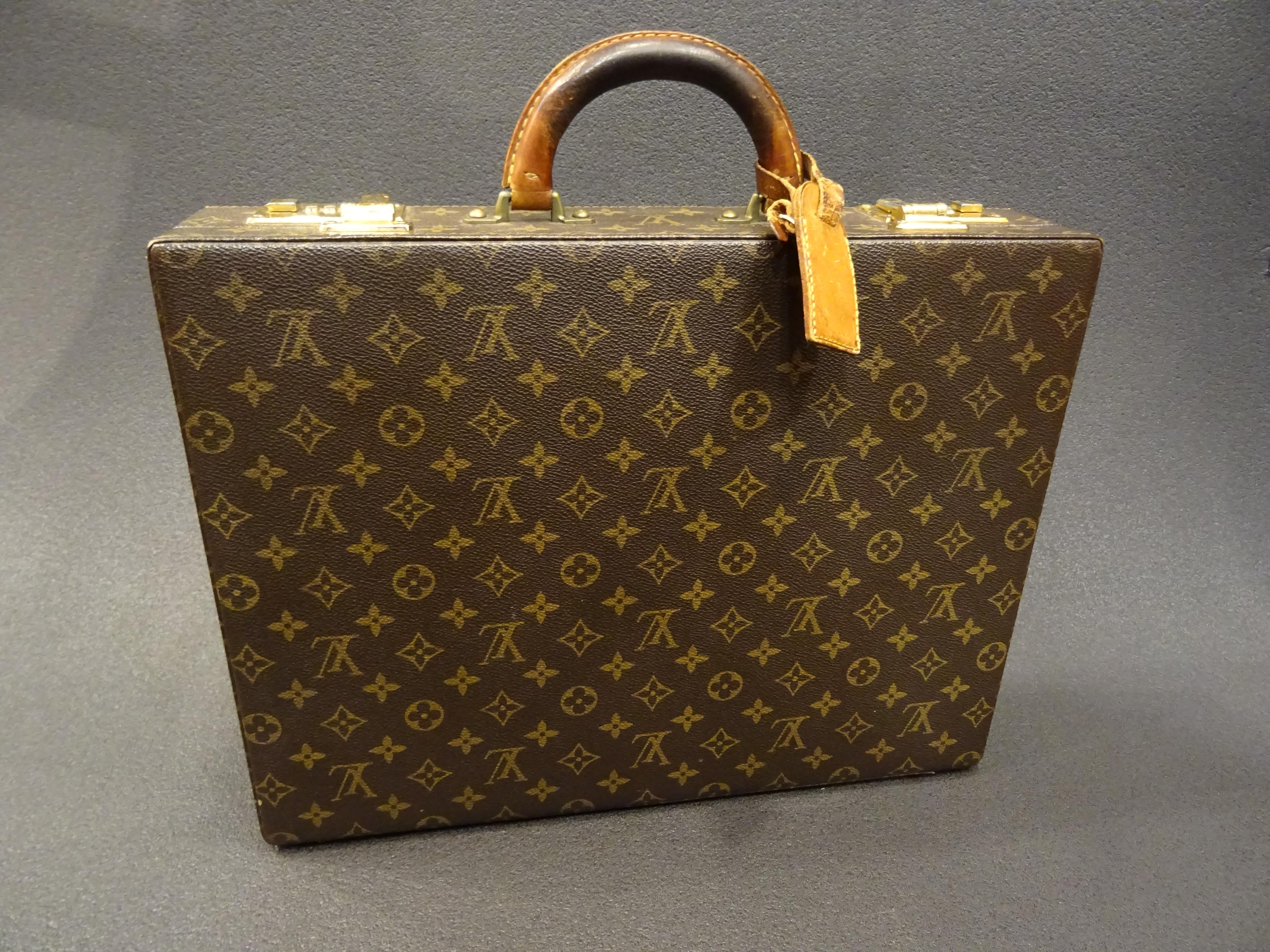Louis Vuitton Attache Case - For Sale on 1stDibs  louis vuitton damier attache  case, president attache case, vintage louis vuitton attache case