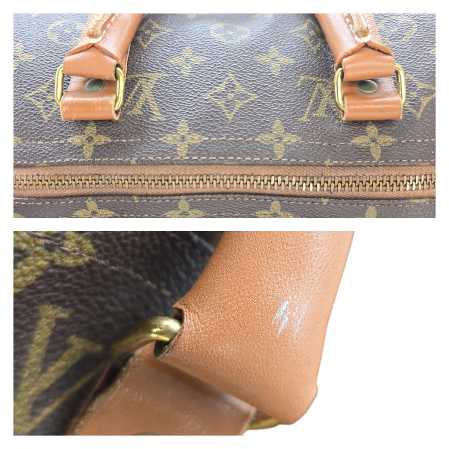 Louis Vuitton 70s French Company Monogram Keepall 45 Bag For Sale 2