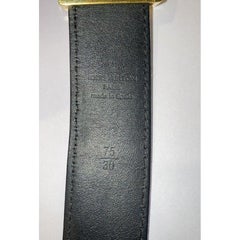 Louis Vuitton 75/30 Black Multicolor Monogram Ceinture Belt 861103