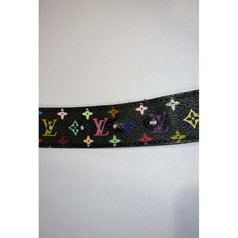 Louis Vuitton 75/30 Black Multicolor Monogram Ceinture Belt  display picture 1