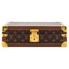 Louis Vuitton Crown Frame Tote Limited Edition Time Trunk Monogram Canvas  at 1stDibs