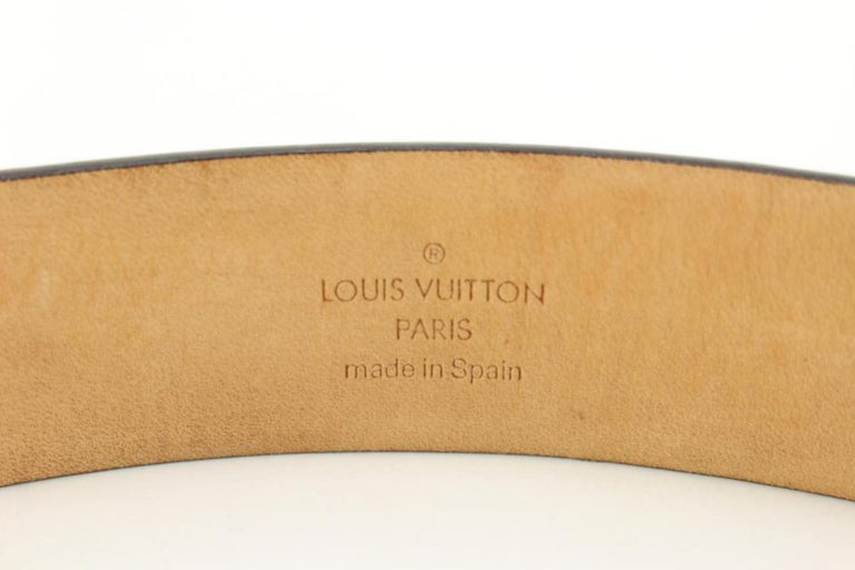 Louis Vuitton 80/32 Limited Edition Monogram Mount Fiji Belt 5lk822s For  Sale at 1stDibs