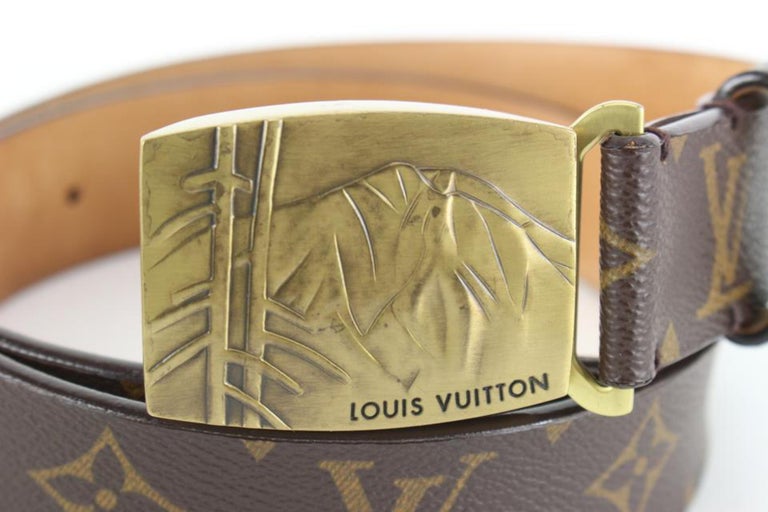 Louis Vuitton 80/32 Limited Edition Monogram Mount Fiji Belt  display picture 1