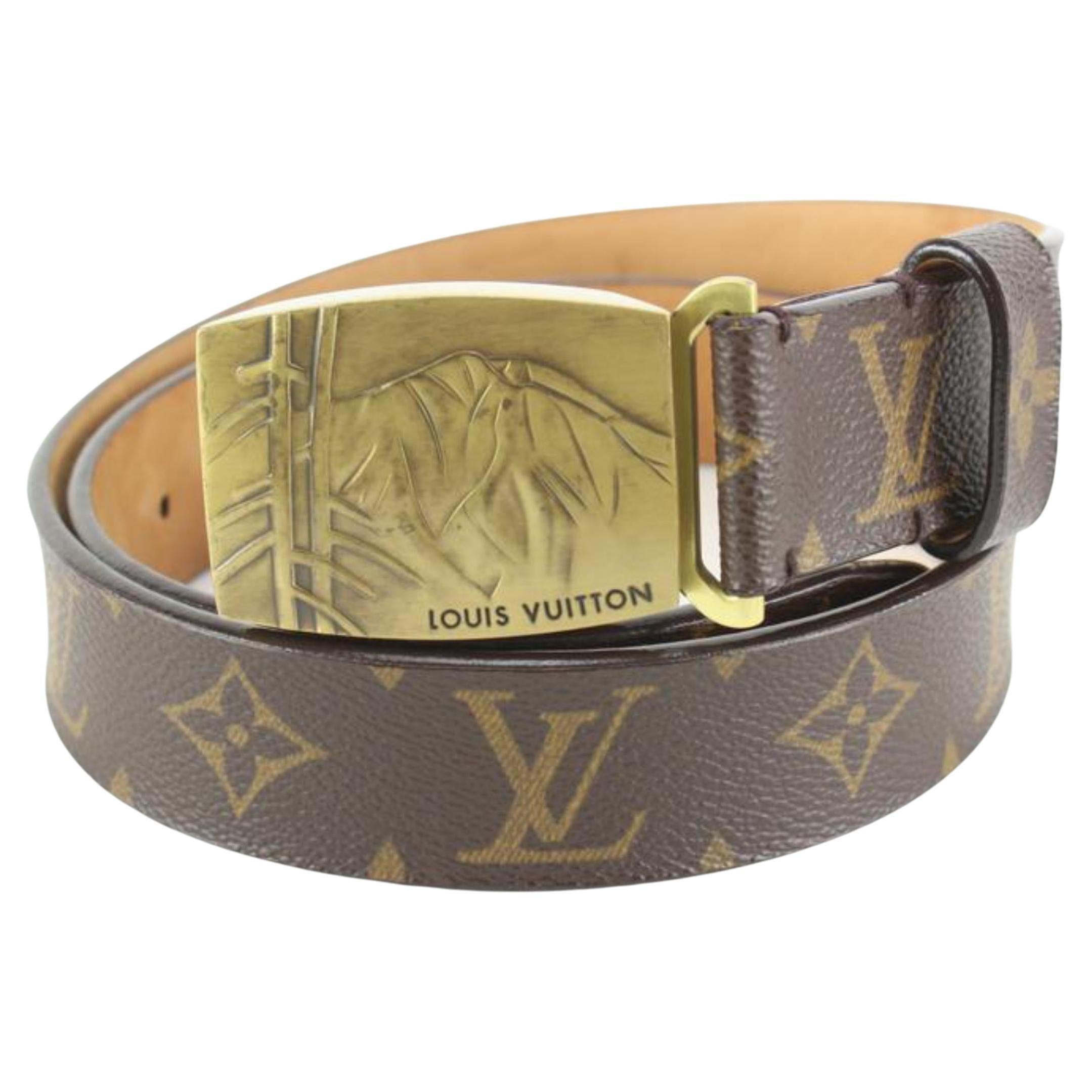 LOUIS VUITTON Ceinture Initiales Mens belt M9808 at 1stDibs  m9808 fake, louis  vuitton m9808 belt, louis vuitton men's belt