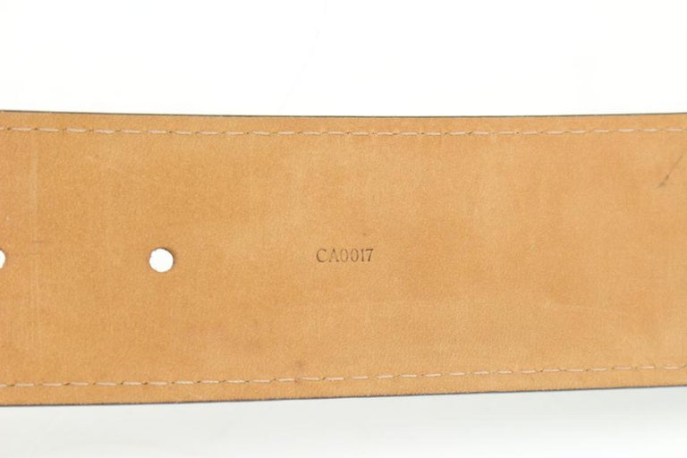 Louis Vuitton Leather Travelling Requisites Belt - Size 34 / 85 (SHF-2 –  LuxeDH