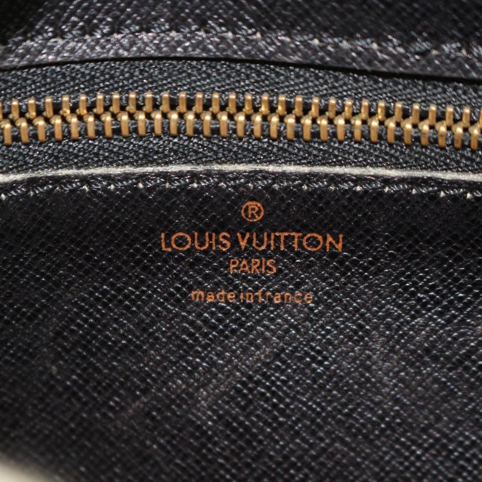 Louis Vuitton 869671 Noir Trocadero Black Leather Shoulder Bag In Good Condition For Sale In Dix hills, NY