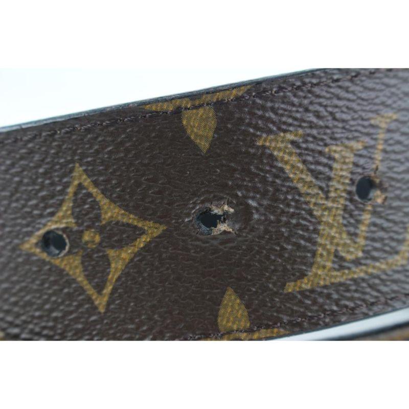 Louis Vuitton 90/36 Monogram Reversible Inventeur Belt 69lvs630  For Sale 4