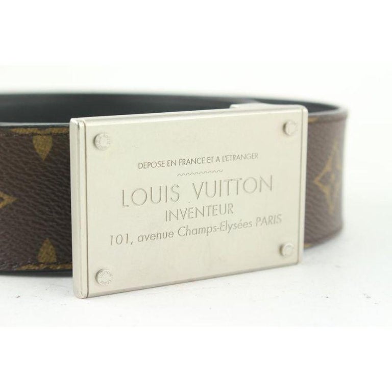 Louis Vuitton Monogram Inventeur Belt - 39 / 99.00 (SHG-1N9fa7